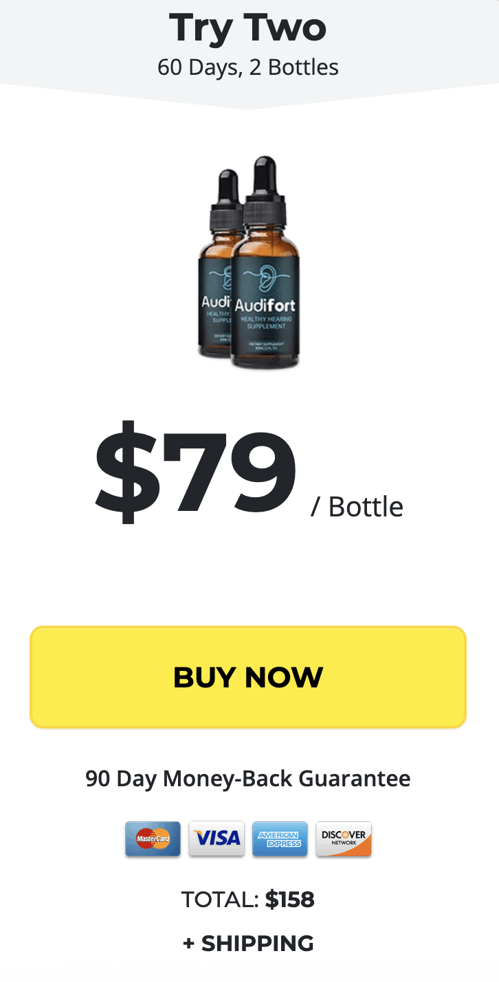 Audifort supplement official 1 bottle